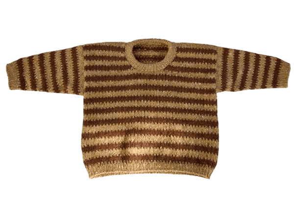 Otto Sweater Baby med Guldkarameleffekt