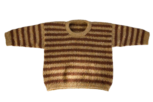 Otto Sweater Baby med Guldkarameleffekt